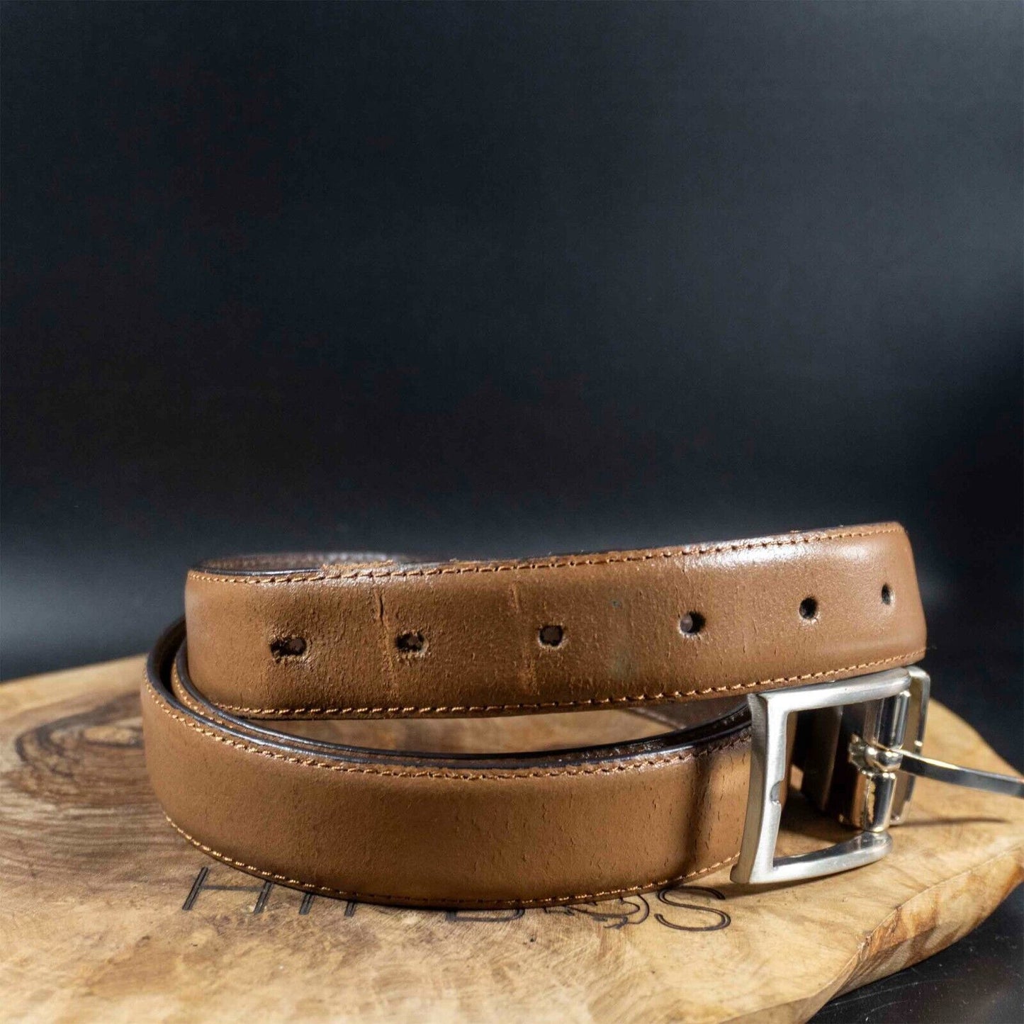 Marks and Spencer Mens Belt Reversible M&S Jeans Belt Tan Brown Size 42