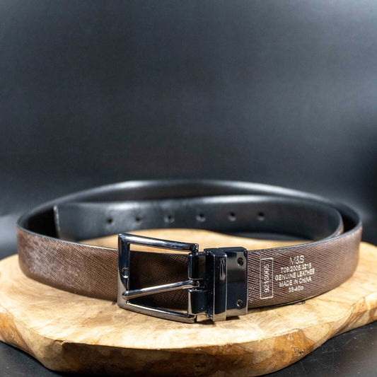 Marks and Spencer Mens Belt Reversible M&S Jeans Belt Black Brown Size 34