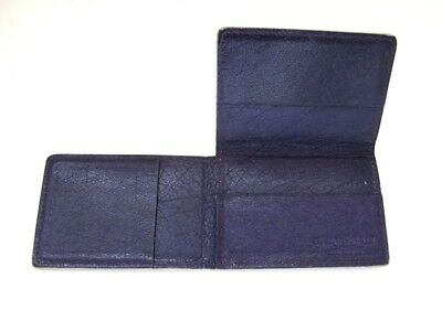 Marina Rinaldi Leather Card Wallet Holder Pearl / Purple