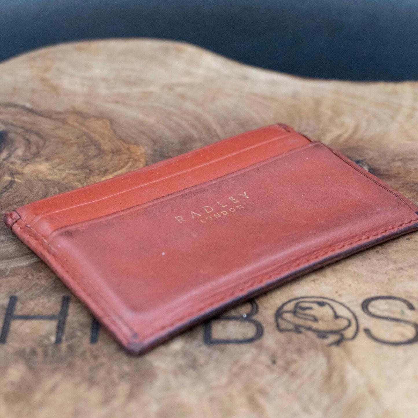 Radley Womens Wallet Leather Card Holder Red