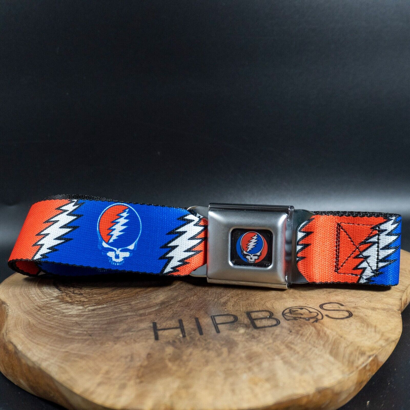 Buckle Down Fabric Webbing Belt Steal Your Face Seatbelt Belt Regular 24"-38" - VintageThing