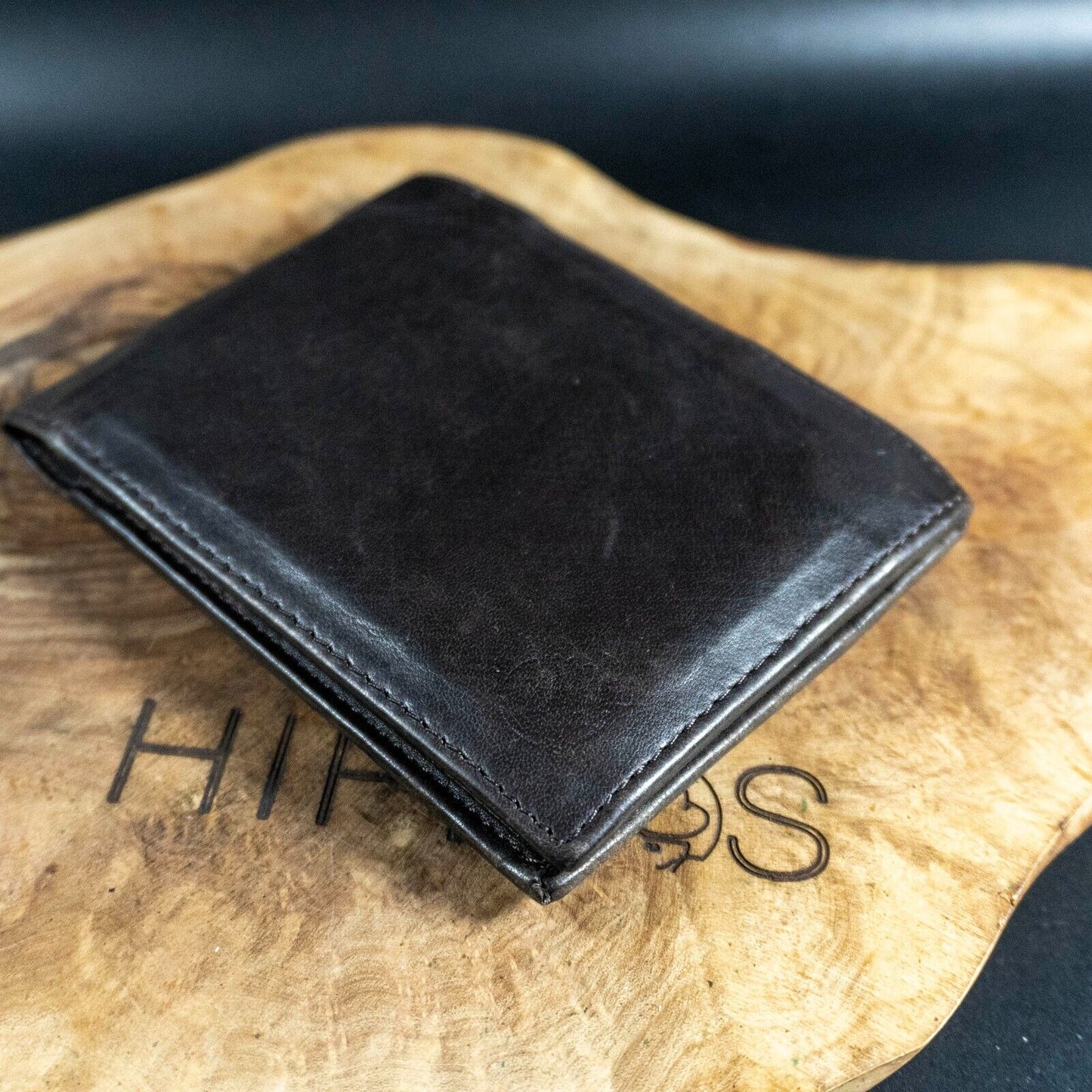 Timberland Mens Bifold Wallet Leather Card Wallet Brown