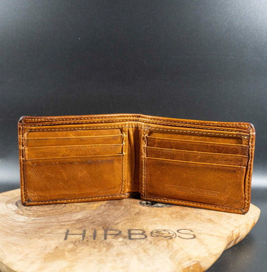 Smathers & Branson Mens Wallet Leather Wallet University of Texas Burnt Orange