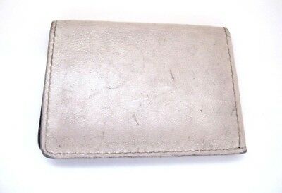 Marina Rinaldi Leather Card Wallet Holder Pearl / Purple