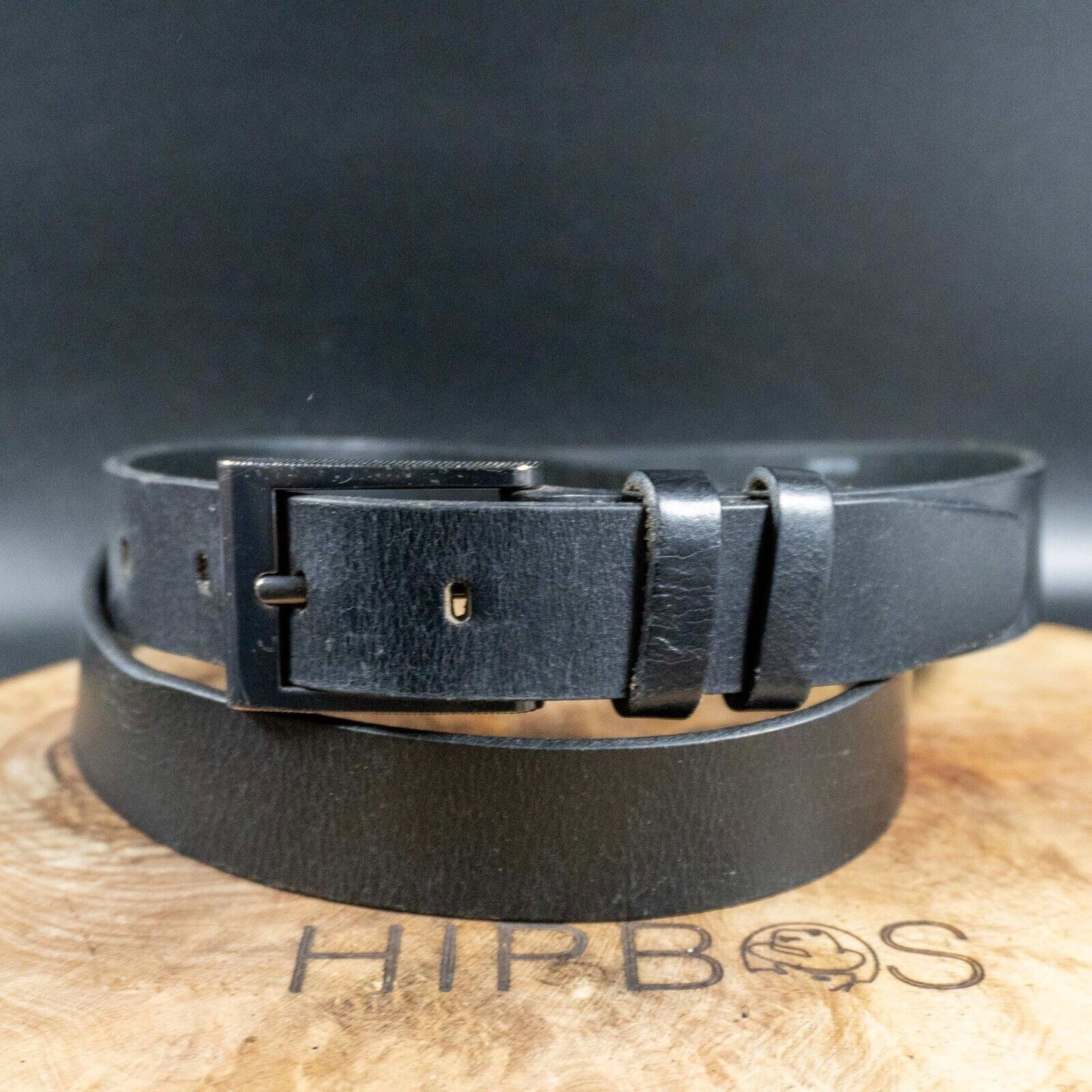 Next Mens Belt Leather Jeans Belt Black Size M 32 - 34