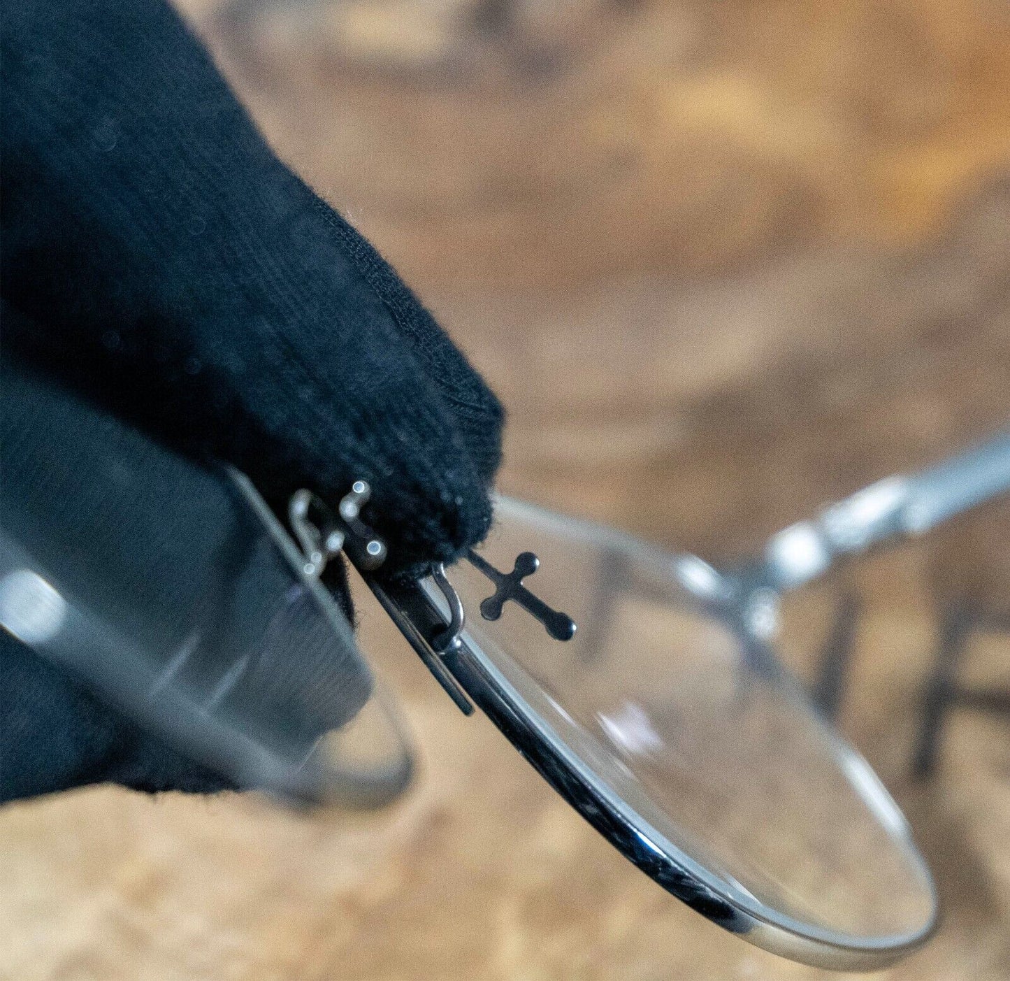 Push In Plug In Nose Pads Compatible with Ray-Ban Frames with Cross Mount - 16mm