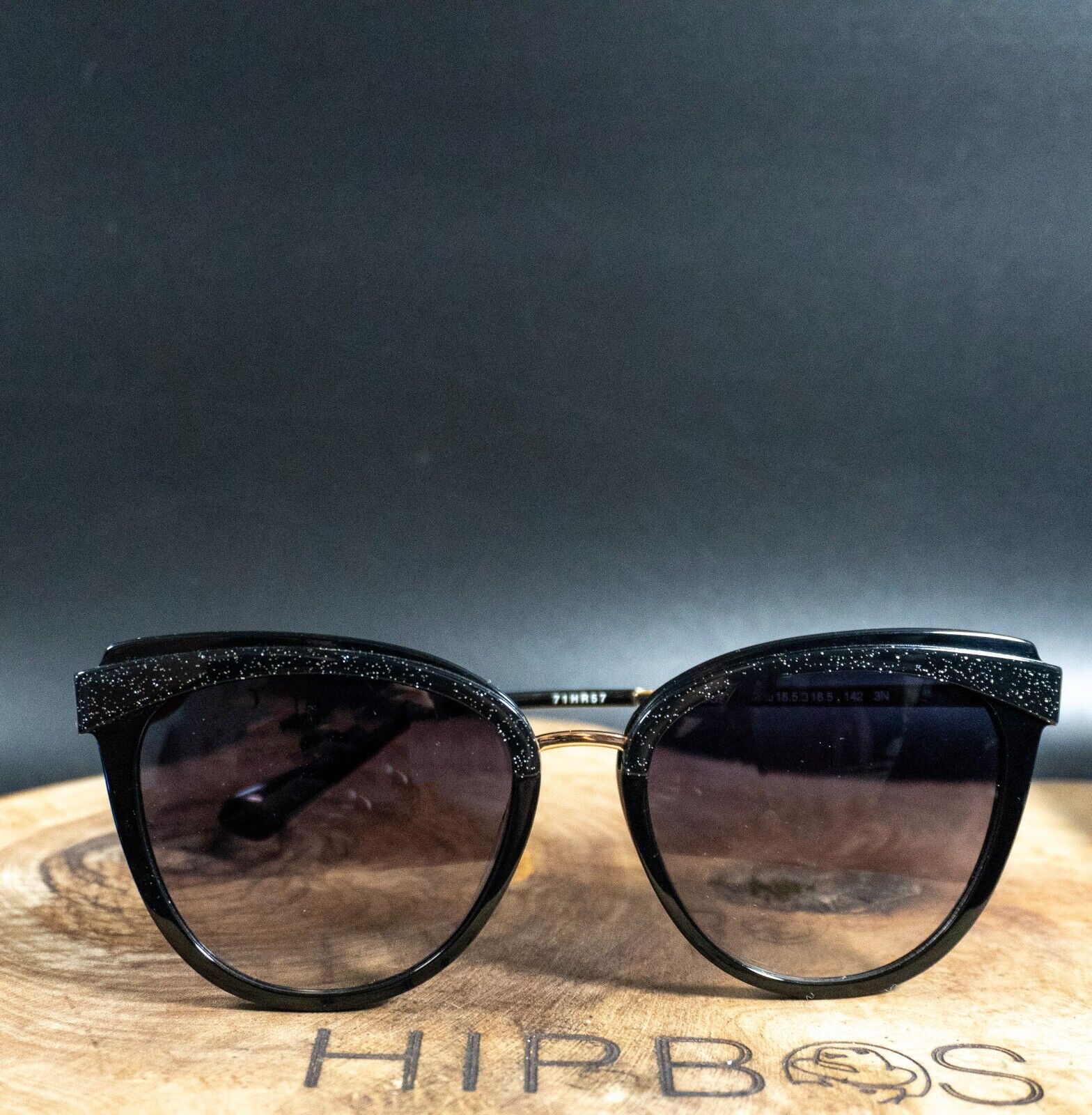 Bulget Sunglasses BG9170 H01 Cat eye Sunglasses Black Frame Gradient Lenses - VintageThing