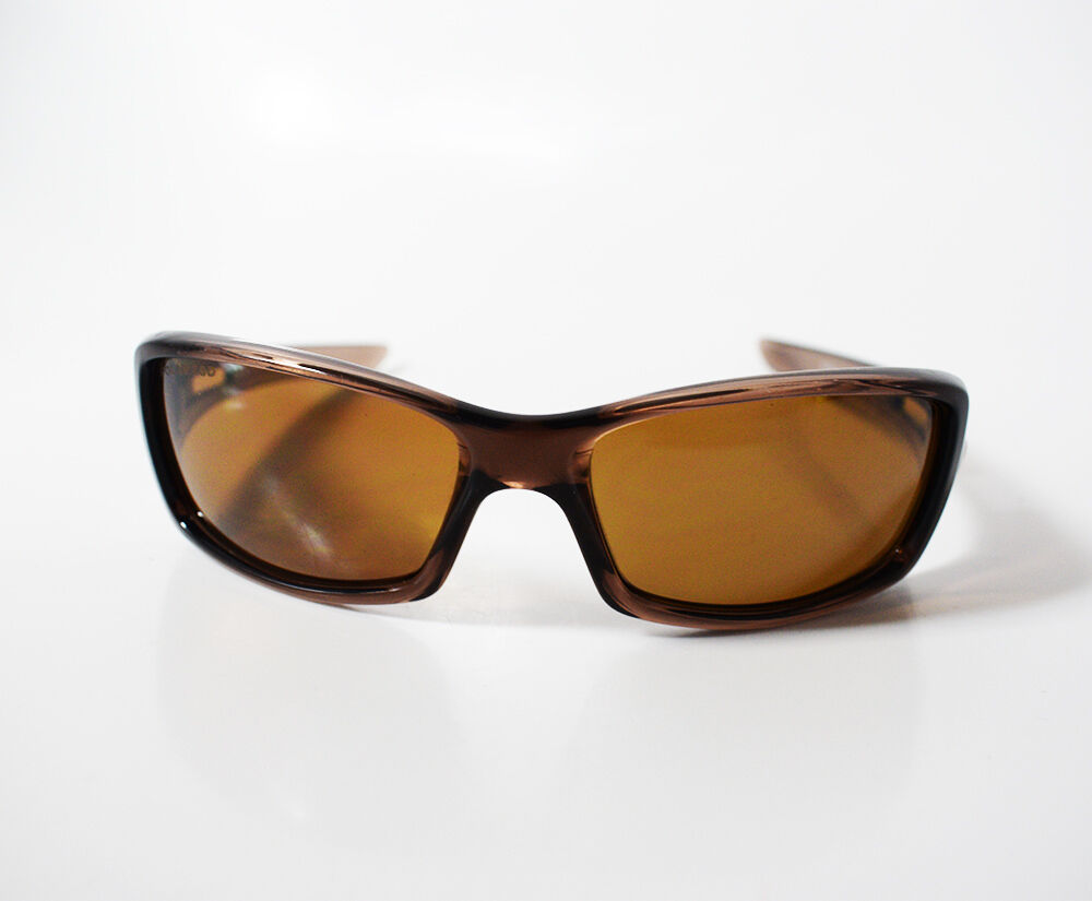 Reevo Red Point RE4039 Polarized Sport Sunglasses Frame Clear Brown - VintageThing