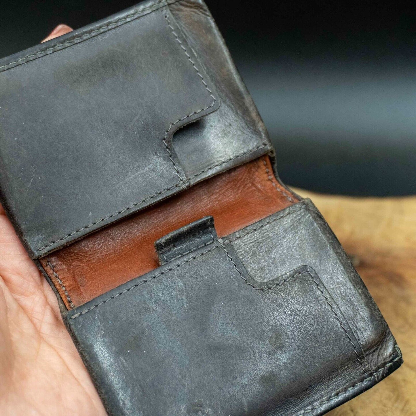 Bellroy Mens Wallet Vintage Leather Card Holder Wallet