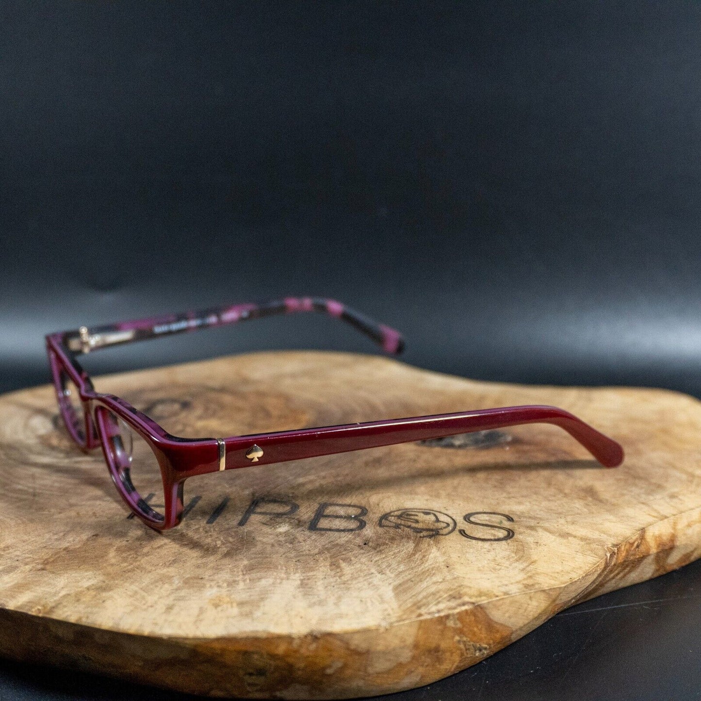 Kate SpadeWomens Eyeglasses Frames Spectacles Wine Red Frame