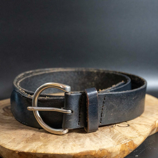 GAP Mens Belt Vintage Leather Jeans Belt Black Size 36