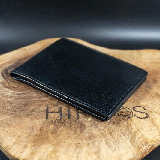 Timberland Mens Bifold Wallet Leather Card Wallet Black
