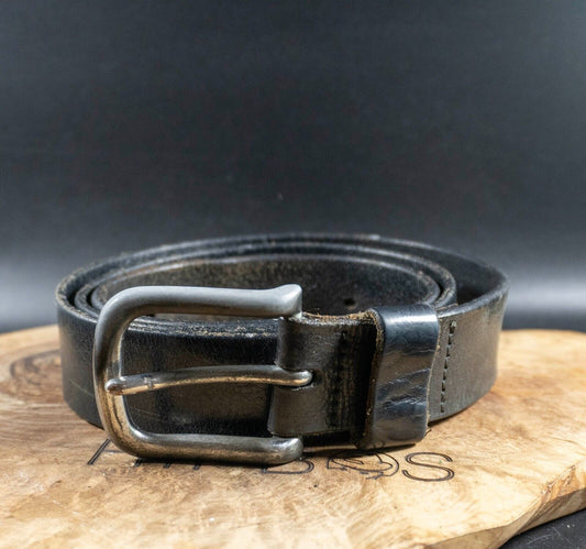 GAP Mens Belt Vintage Leather Jeans Belt Black Size 36