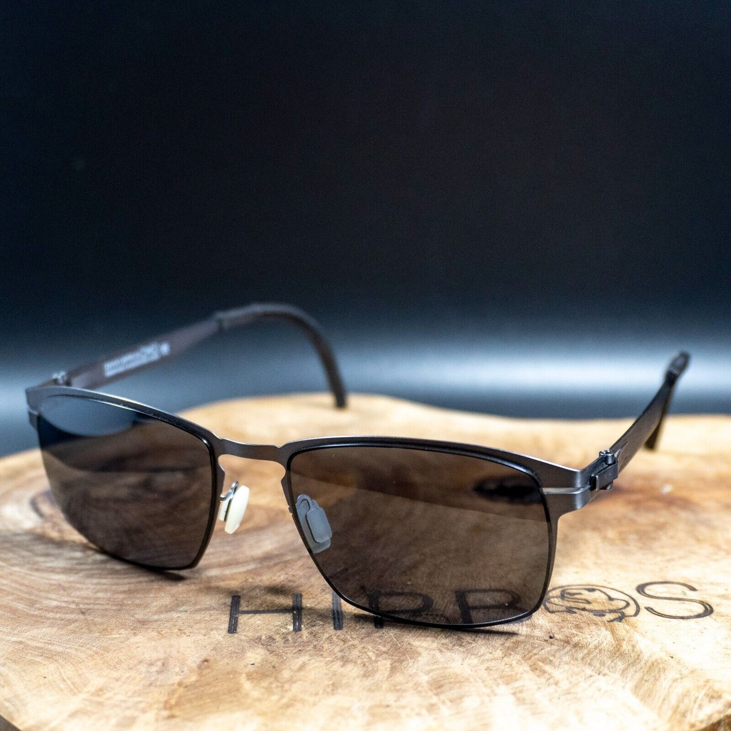 OVVO Optics Authentic Sunglasses MOD. 2772 col.85 Titanium Polarised Sunglasses - VintageThing