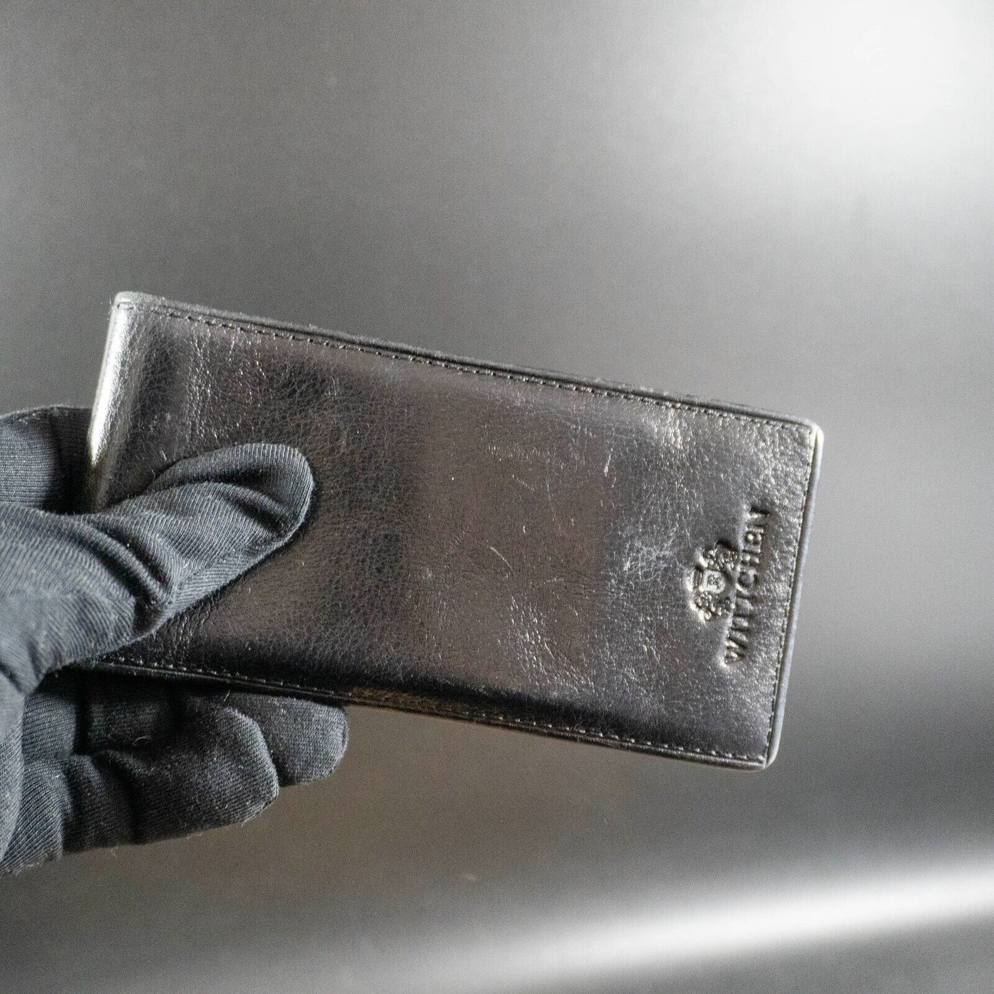 Wittchen Mens Wallet Leather Bifold Card Holder Wallet Card Wallet Black