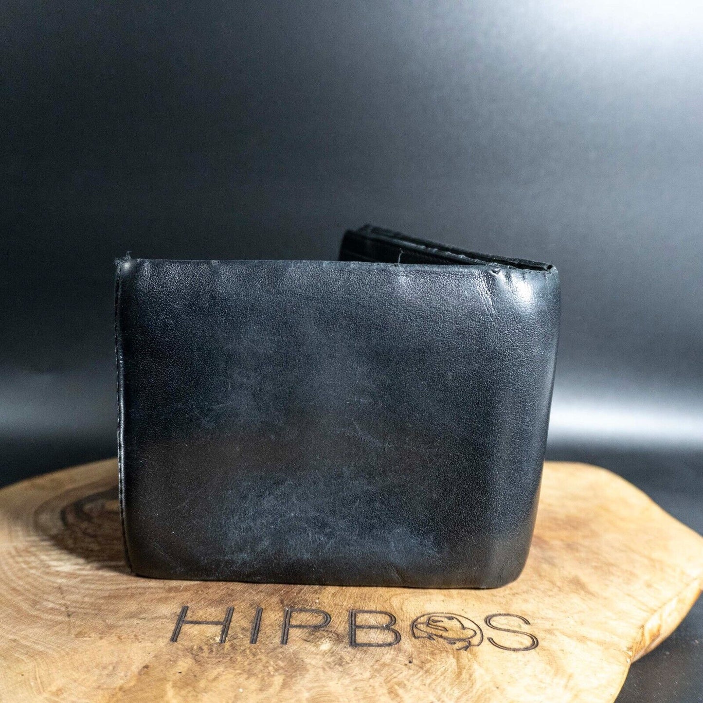 Maitre Mens Wallet Bifold Leather Card Wallet Black