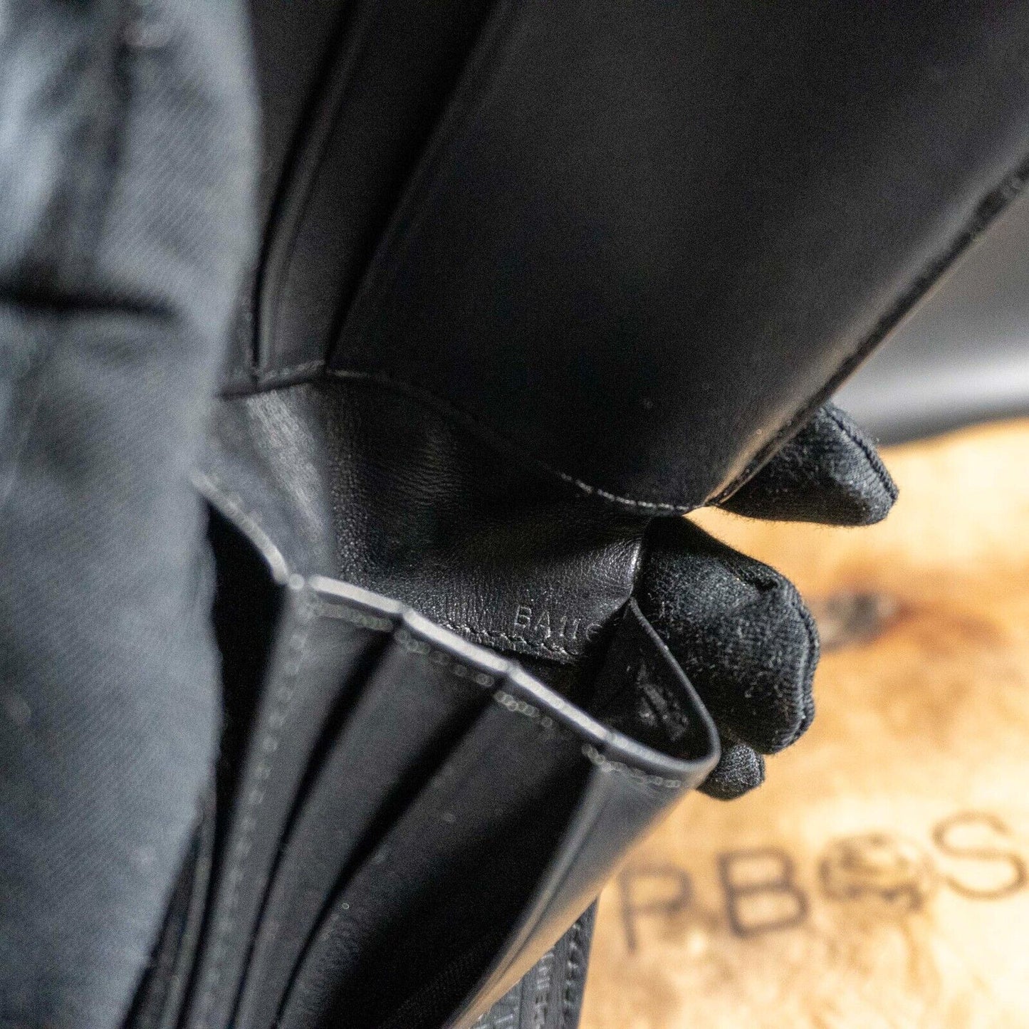 Montblanc Authentic Mens Wallet Canvas & Leather Wallet Meisterstück 6CC Wallet