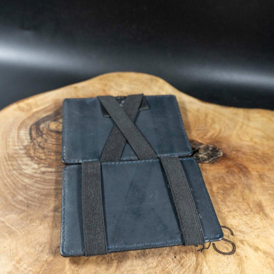 Pepe Jeans Mens Card Holder Vintage Leather Card Holder Wallet Black