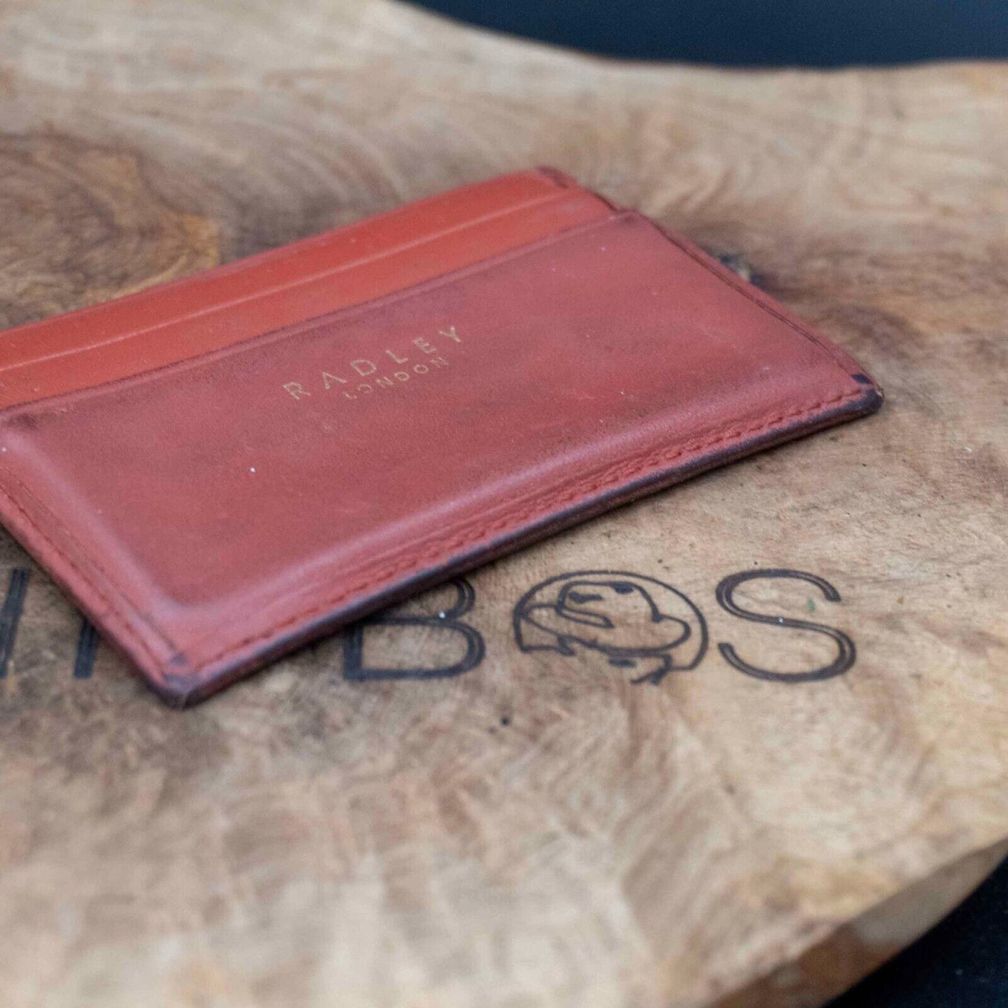 Radley Womens Wallet Leather Card Holder Red