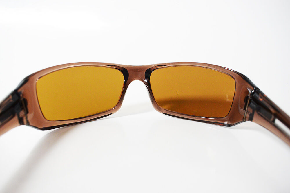 Reevo Red Point RE4039 Polarized Sport Sunglasses Frame Clear Brown - VintageThing