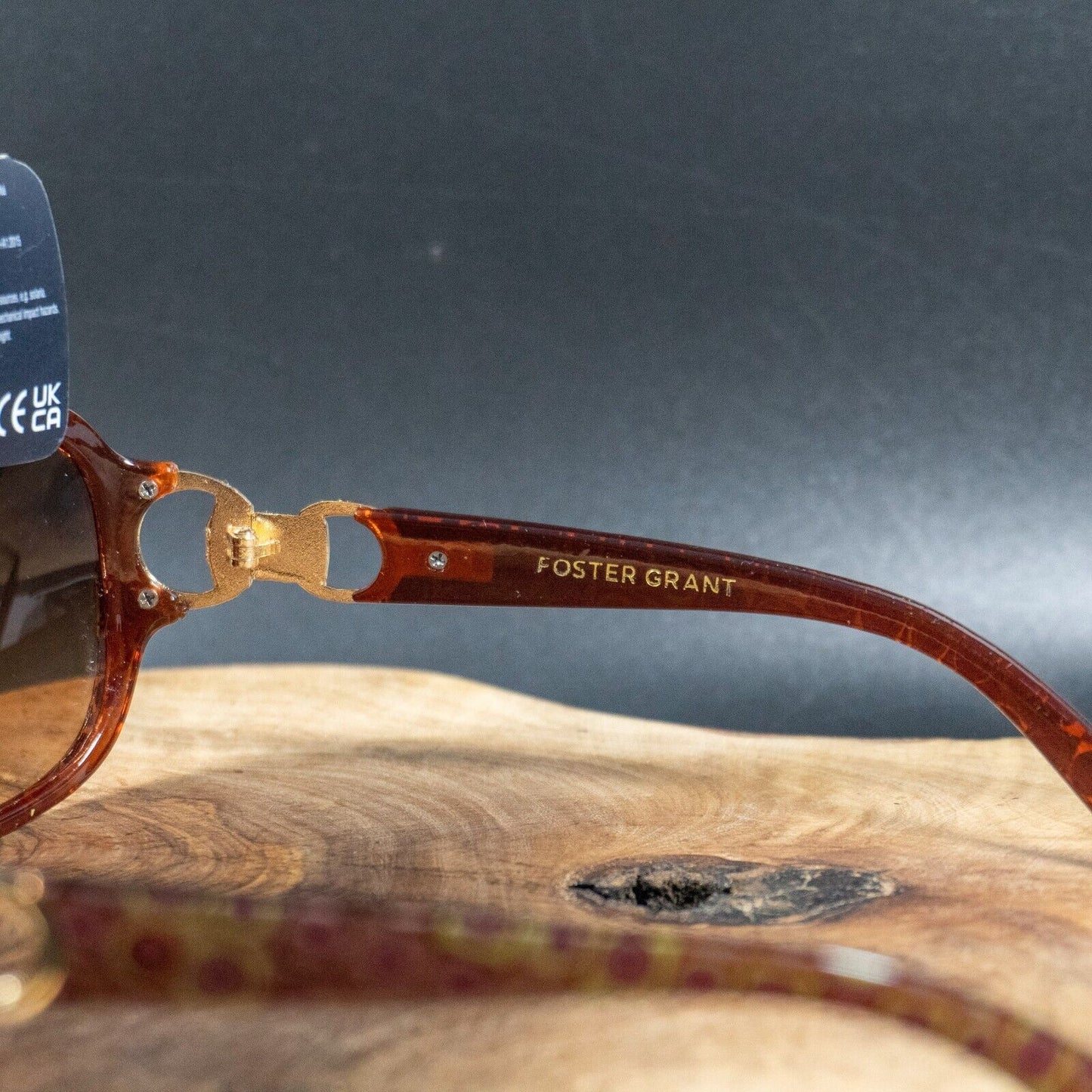 Foster Grant Womens Sunglasses SFGS22106 Brown Frame Brown Gradient Lenses - VintageThing