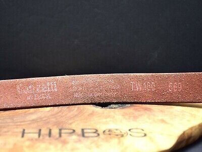 Vanzetti Vintage Womens Leather Belt Brown Size 38