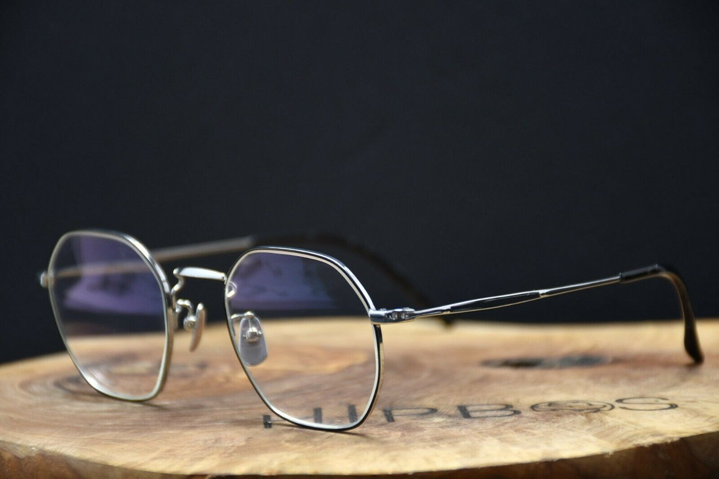 Kewa Unisex Glasses Spectacles Frames H0608 Silver Frame - VintageThing