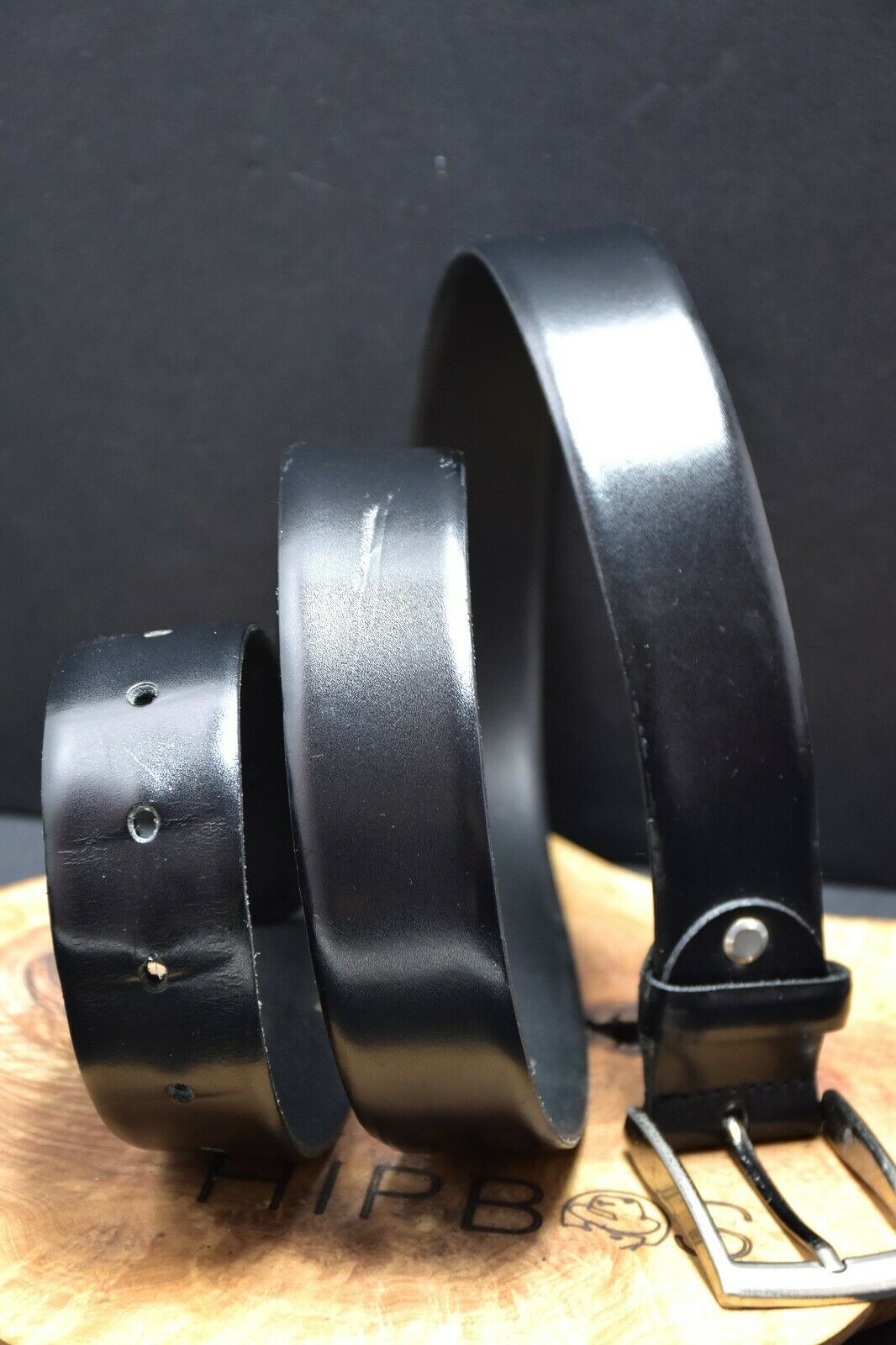 Miler Accessories Mens Genuine Leather Classic Belt Black 38 - VintageThing